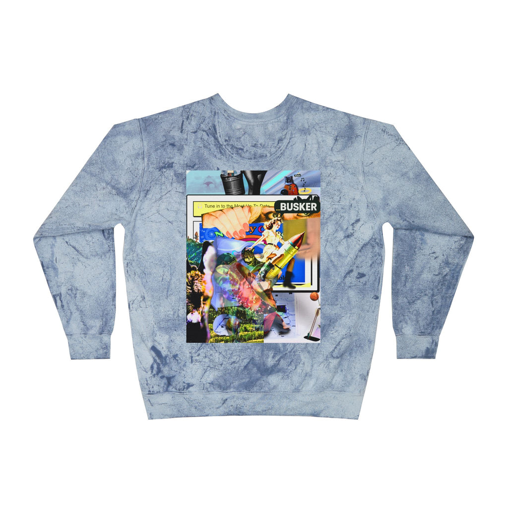 Color Blast Crewneck Sweatshirt for Creative Souls