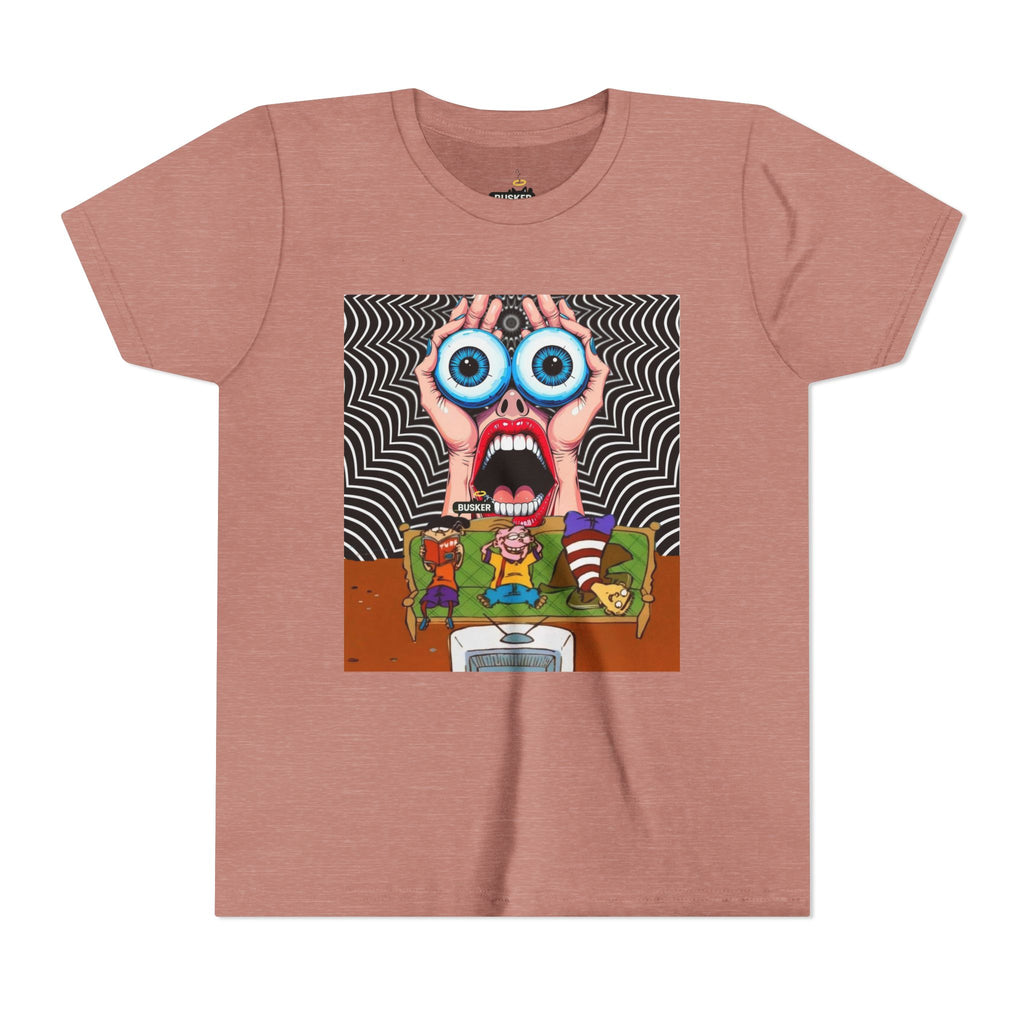 Graphic Youth Tee - Colorful Fun Shirt for Kids, Party T-Shirt, Gift for Youngsters, Trendy Youth Apparel, Art-Inspired Clothing