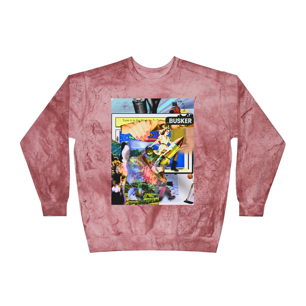 Color Blast Crewneck Sweatshirt for Creative Souls