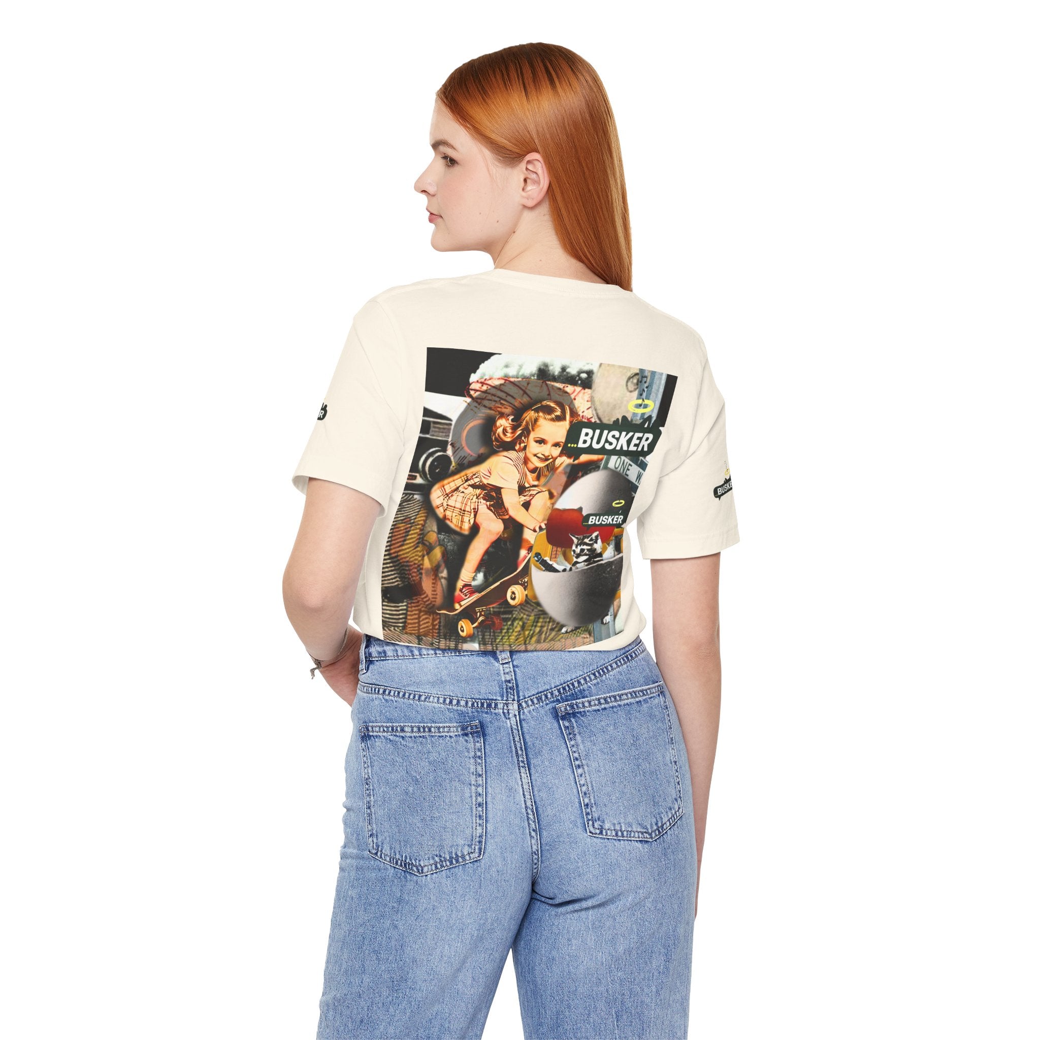 Vintage Skateboarding Graphic Tee - Streetwear for Creative Souls