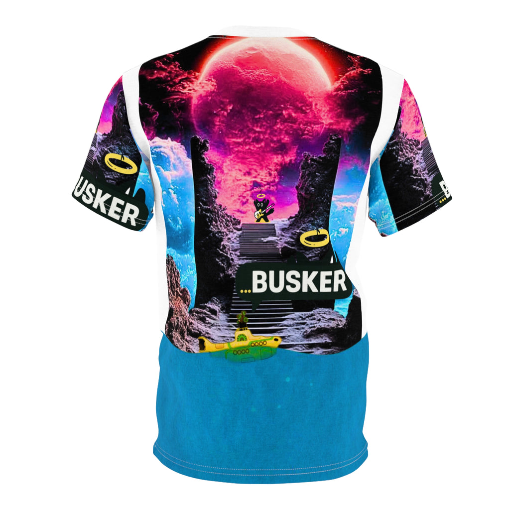 Retro Cosmic Adventure Unisex Tee | Fun Graphic T-Shirt, Unique Style, Gift for Gamers, Festival Wear, Streetwear Essential