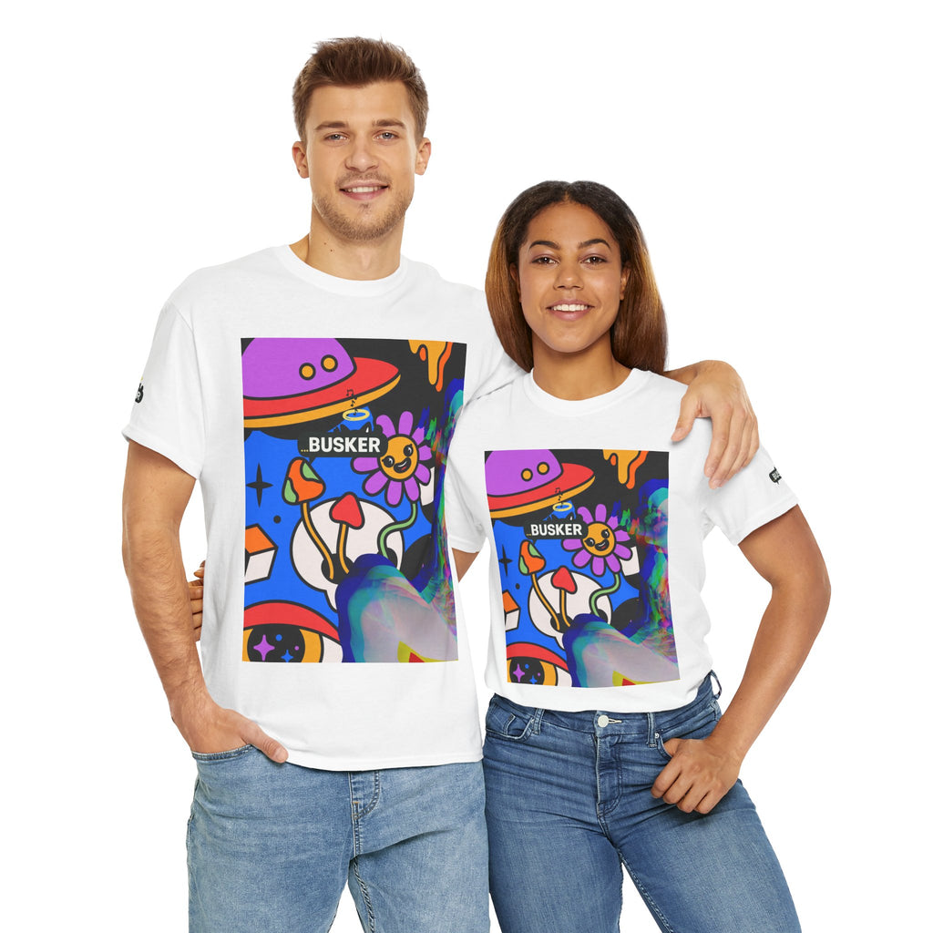 Colorful Graphic Unisex Tee, Artsy Shirt for Creative Souls, Perfect for Festivals, Unique Gift for Art Lovers, Summer Vibes, Casual Wear