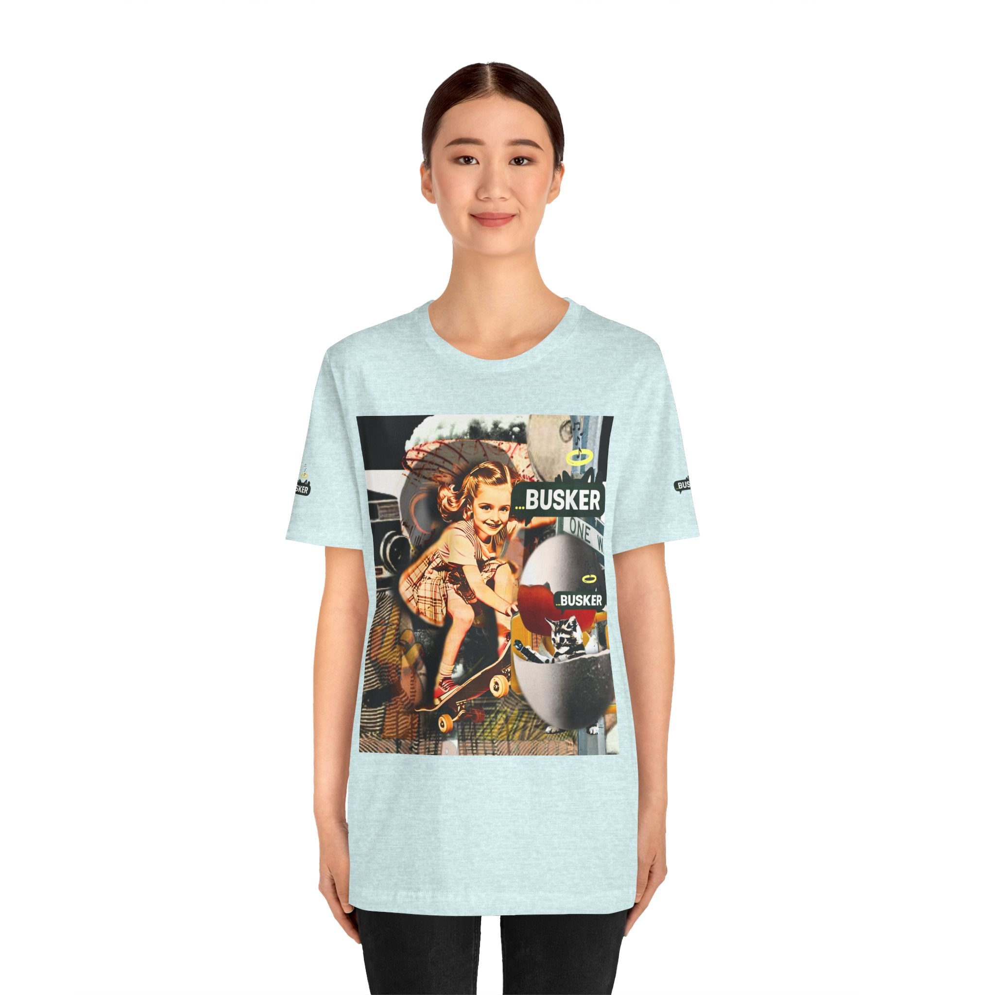 Vintage Skateboarding Graphic Tee - Streetwear for Creative Souls
