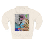 Whimsical Art Hoodie, Funny Graphic Sweatshirt, Unique Animal Designs, Cozy Gift for Kids & Teens, Perfect for Festivals & Casual Wear