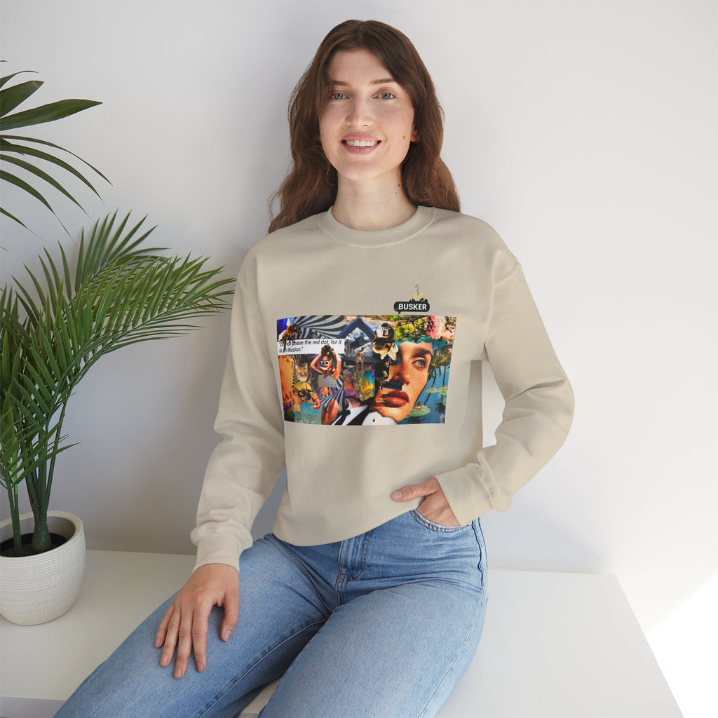 Vibrant Art Crewneck Sweatshirt for Creative Souls