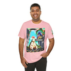 Street Art Busker Tee - Unisex Graphic Short Sleeve Shirt