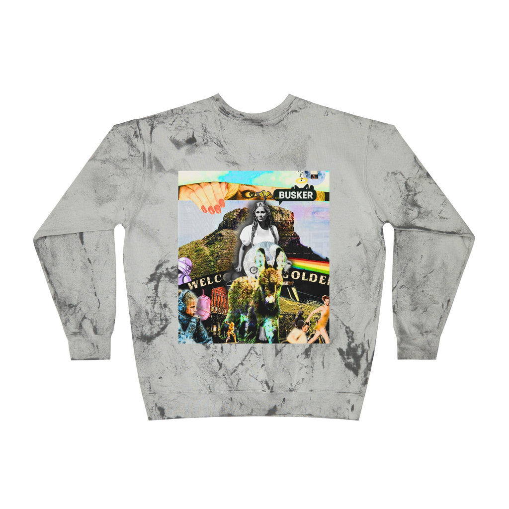 Color Blast Crewneck Sweatshirt - Vibrant Artistic Design for Creative Souls