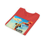 Busker Youth Short Sleeve Tee, Fun Summer Tee, Music Lover Gift, Kids Graphic T-Shirt, Festival Outfit, Creative Gift Idea