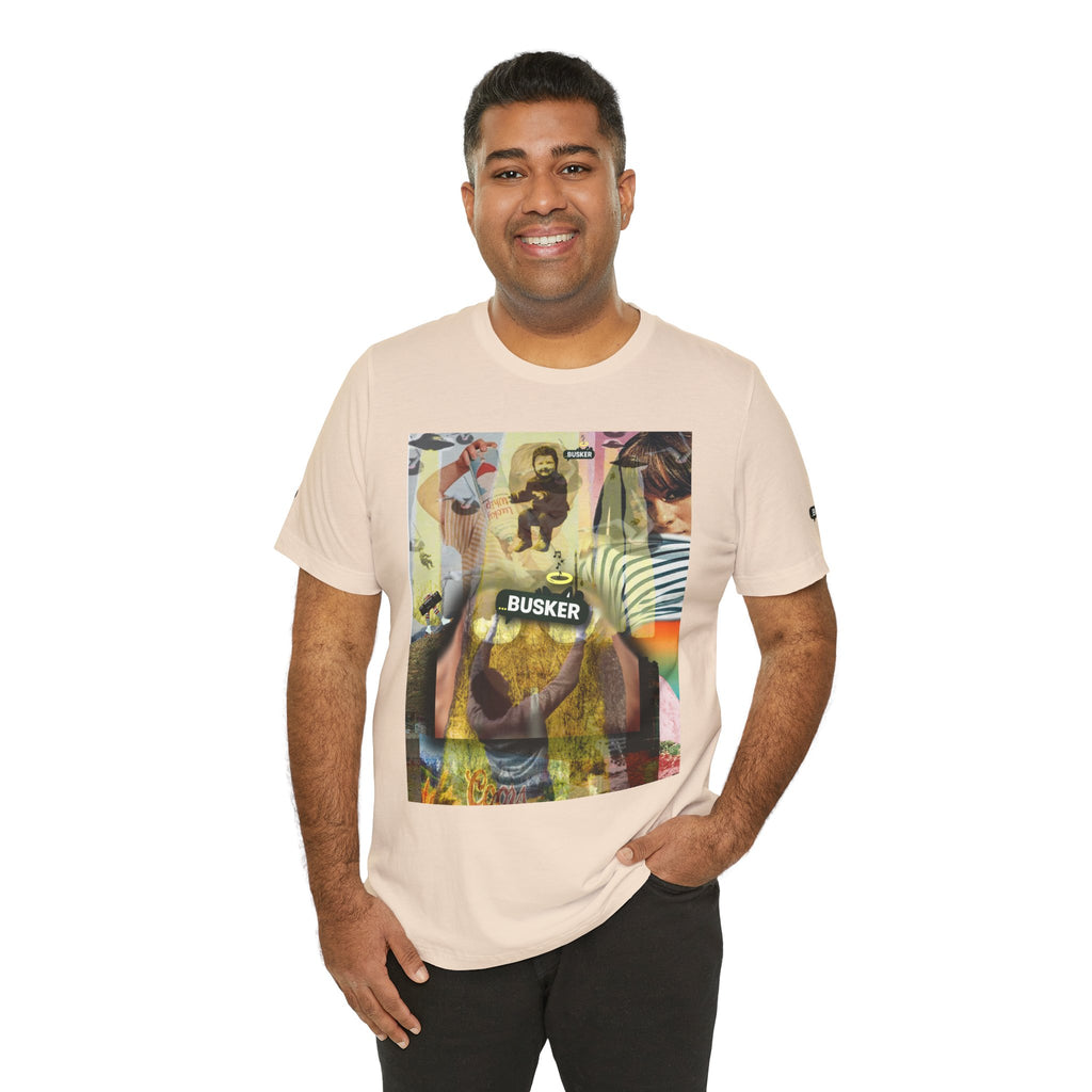Busker Graphic Tee – Unisex Jersey Short Sleeve T-Shirt for Creative Souls