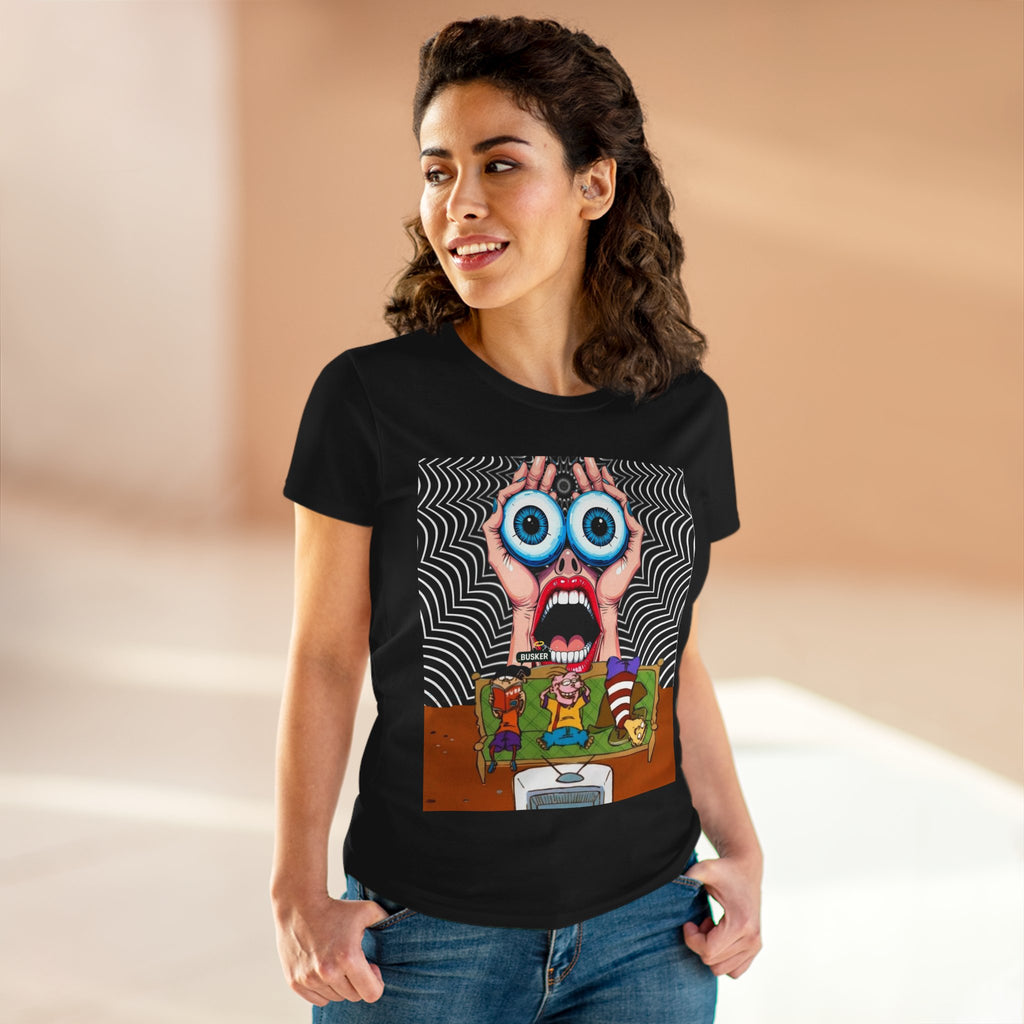Whimsical Graphic Tee for Creative Souls, Playful Shirt, Art Lover Gift, Unique Cotton T-Shirt, Funny Fashion