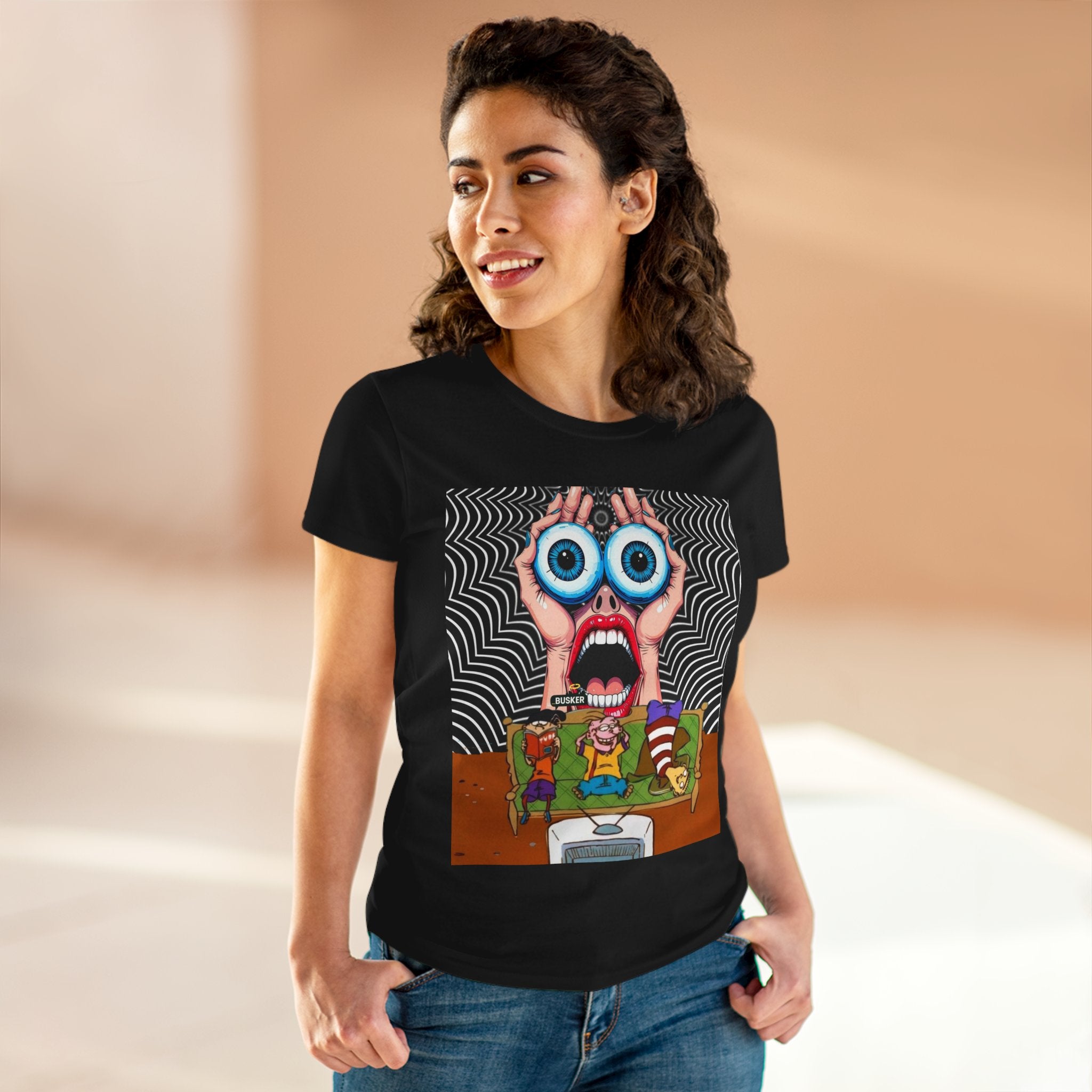 Whimsical Graphic Tee for Creative Souls, Playful Shirt, Art Lover Gift, Unique Cotton T-Shirt, Funny Fashion