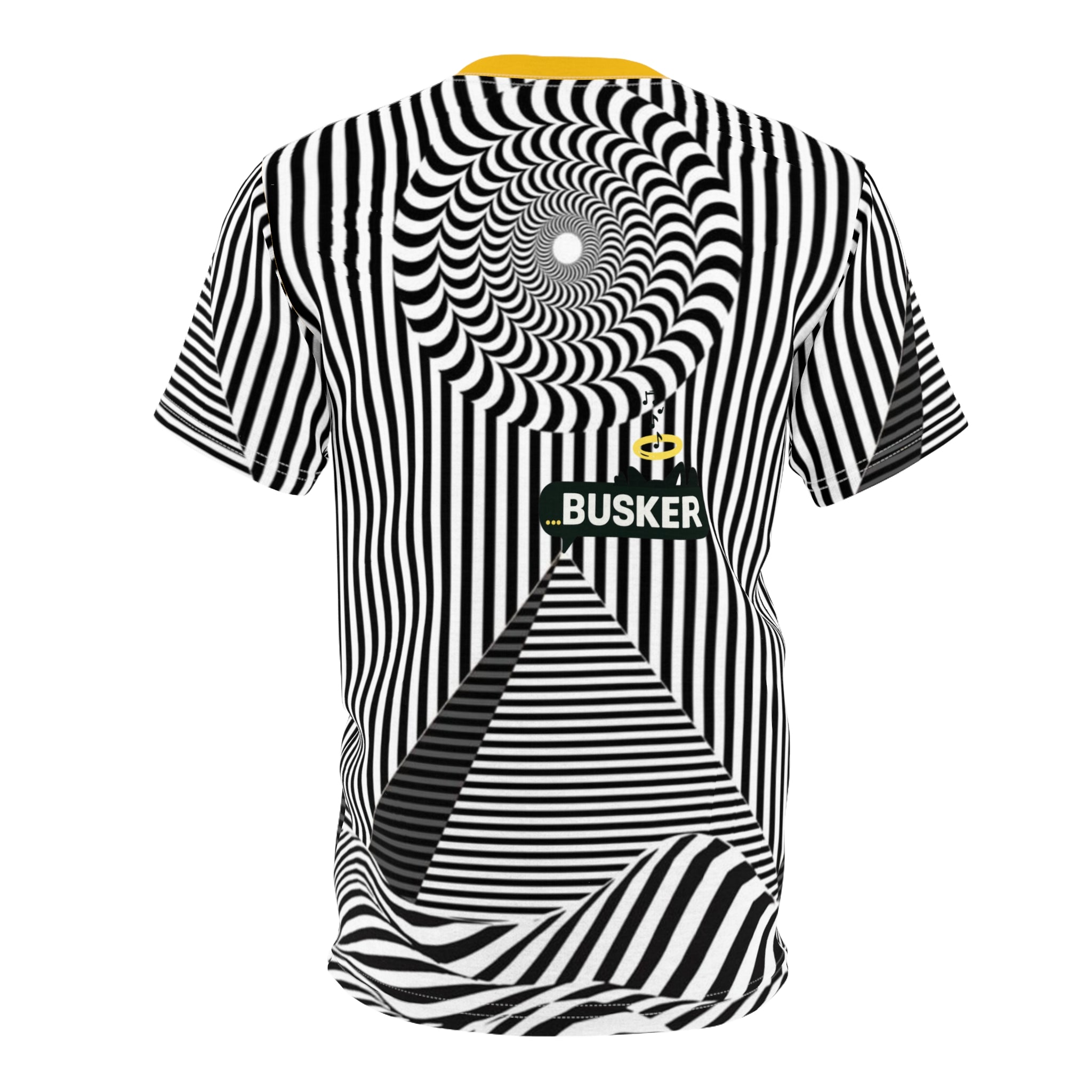 Psychedelic Unisex Cut & Sew Tee, Graphic Tee for Music Lovers, Unique Gift for Festivals, Trendy Streetwear, Perfect for Every Day