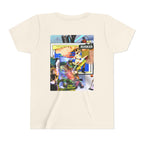 Colorful Youth Short Sleeve Tee - "Busker" Graphic Art Top