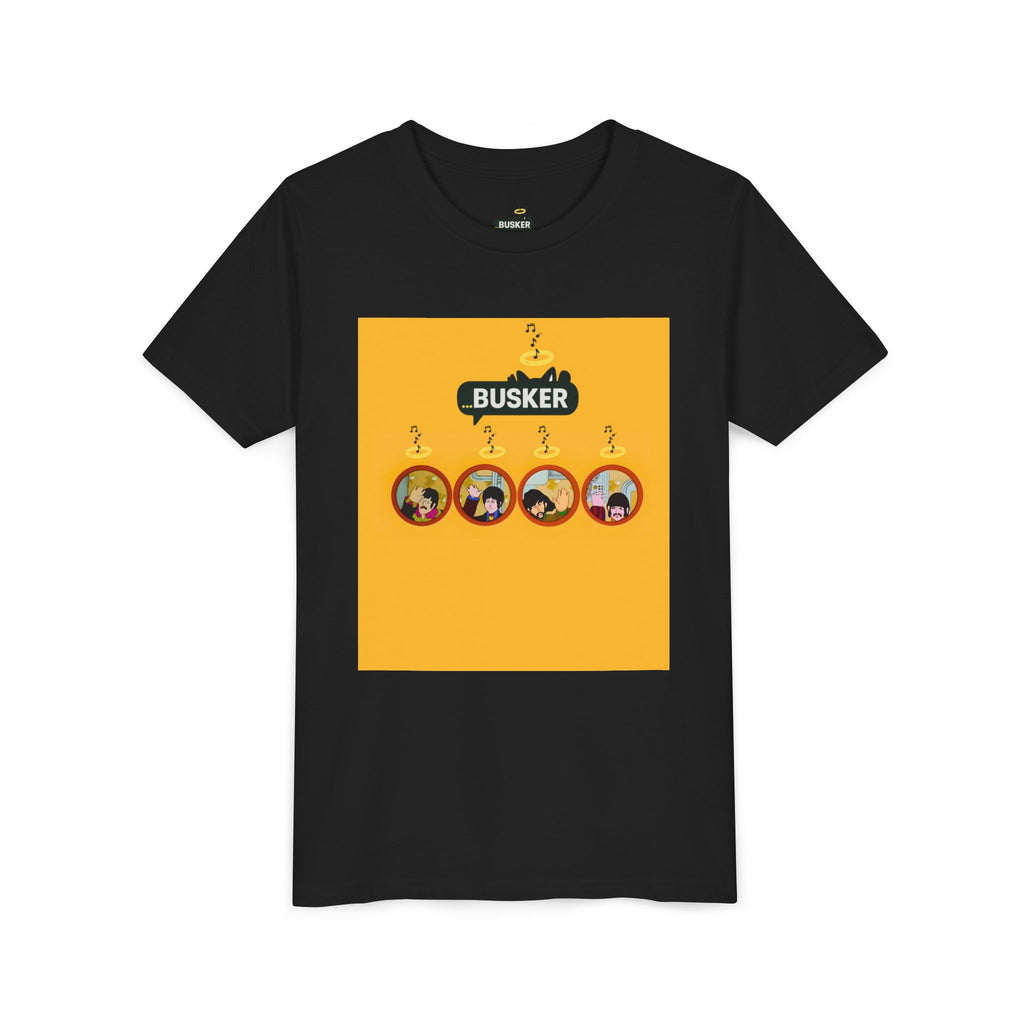 Busker Youth Short Sleeve Tee - Fun Music T-Shirt for Young Performers, Gifts for Young Musicians, Vibrant Summer Apparel, Creative [...]