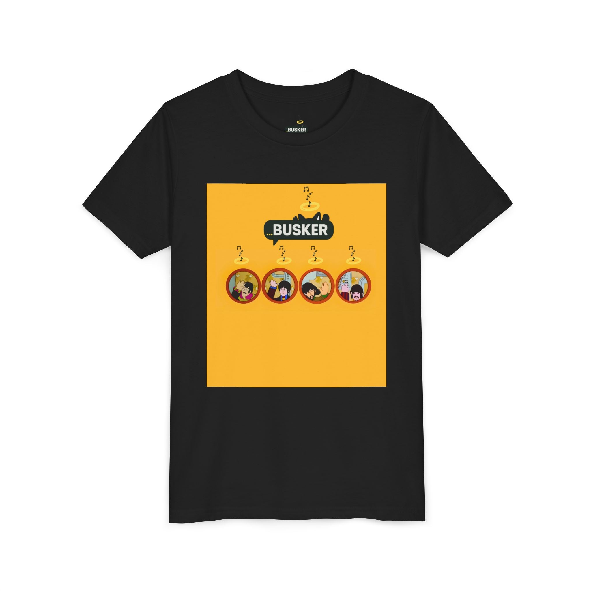 Busker Youth Short Sleeve Tee - Fun Music T-Shirt for Young Performers, Gifts for Young Musicians, Vibrant Summer Apparel, Creative [...]