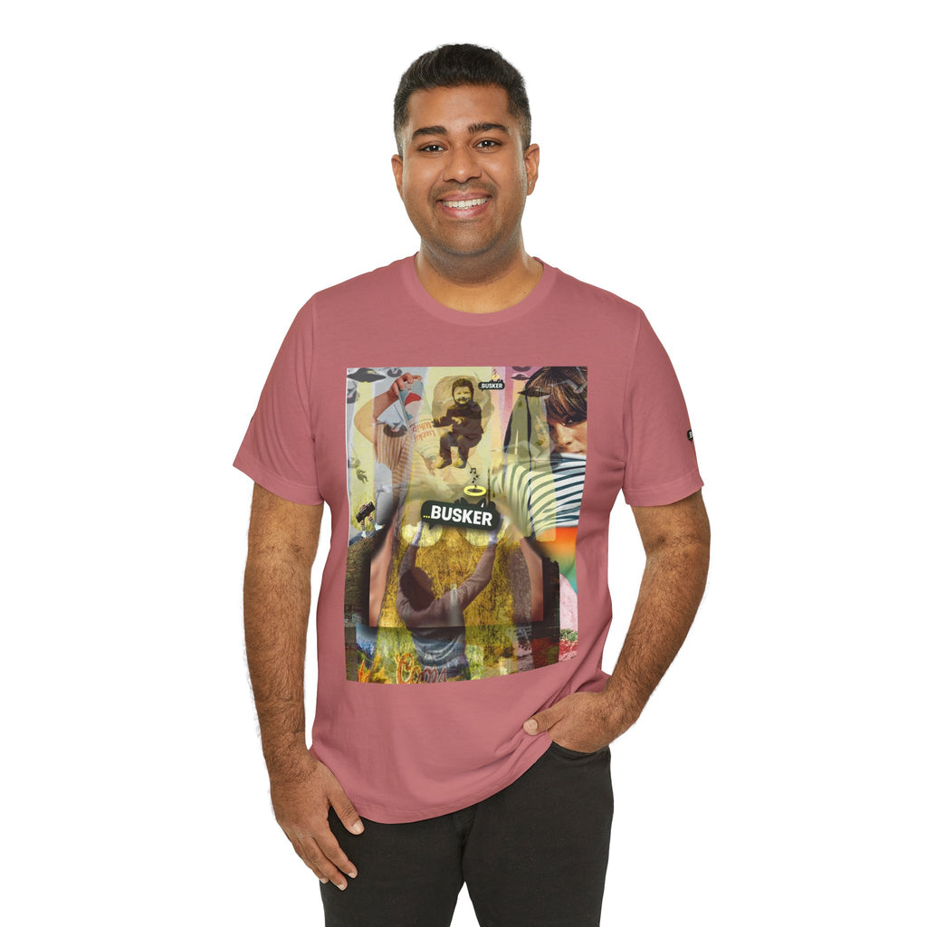 Busker Graphic Tee – Unisex Jersey Short Sleeve T-Shirt for Creative Souls
