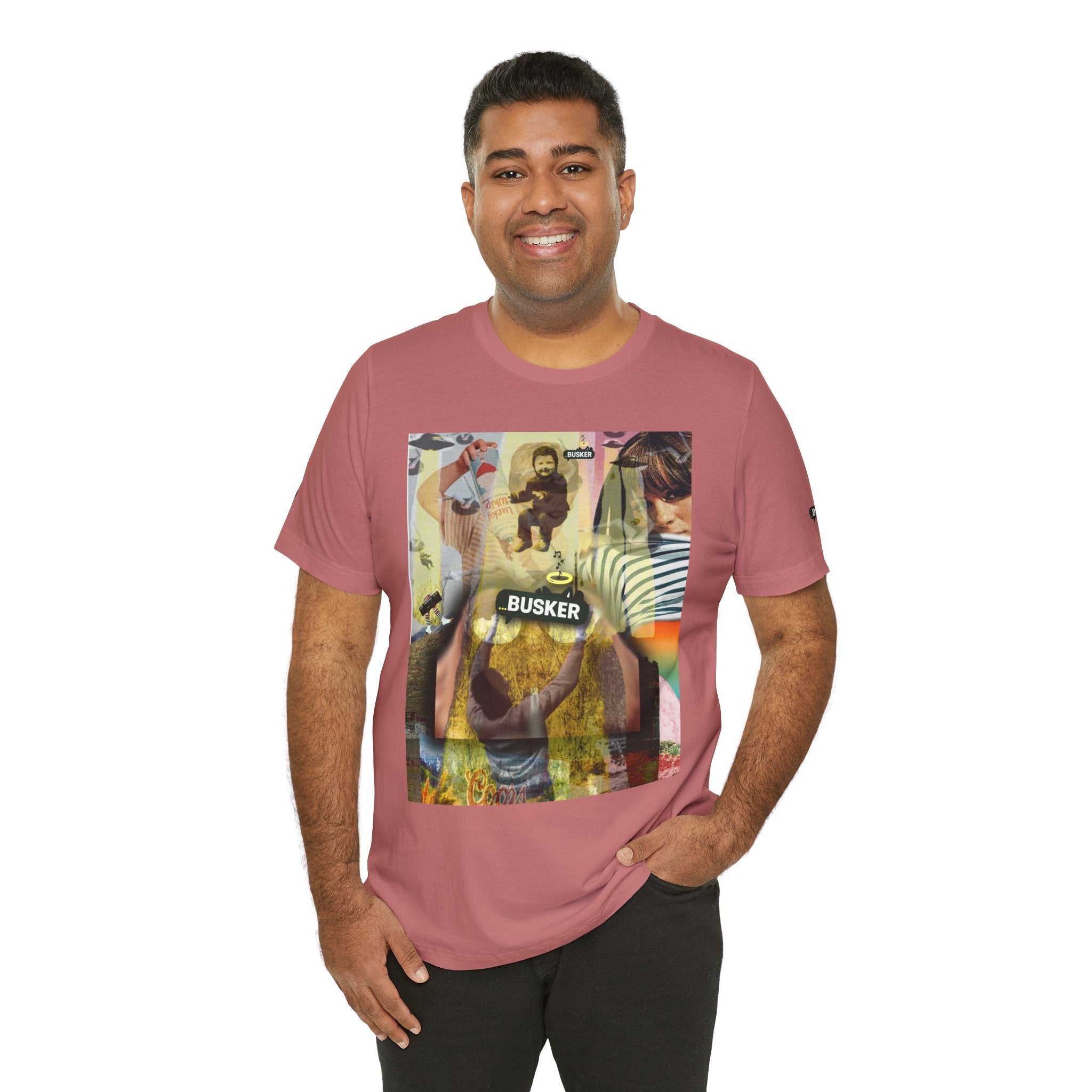 Busker Graphic Tee – Unisex Jersey Short Sleeve T-Shirt for Creative Souls