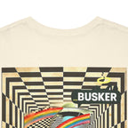 Retro Busker Graphic Tee - Unisex Heavy Cotton