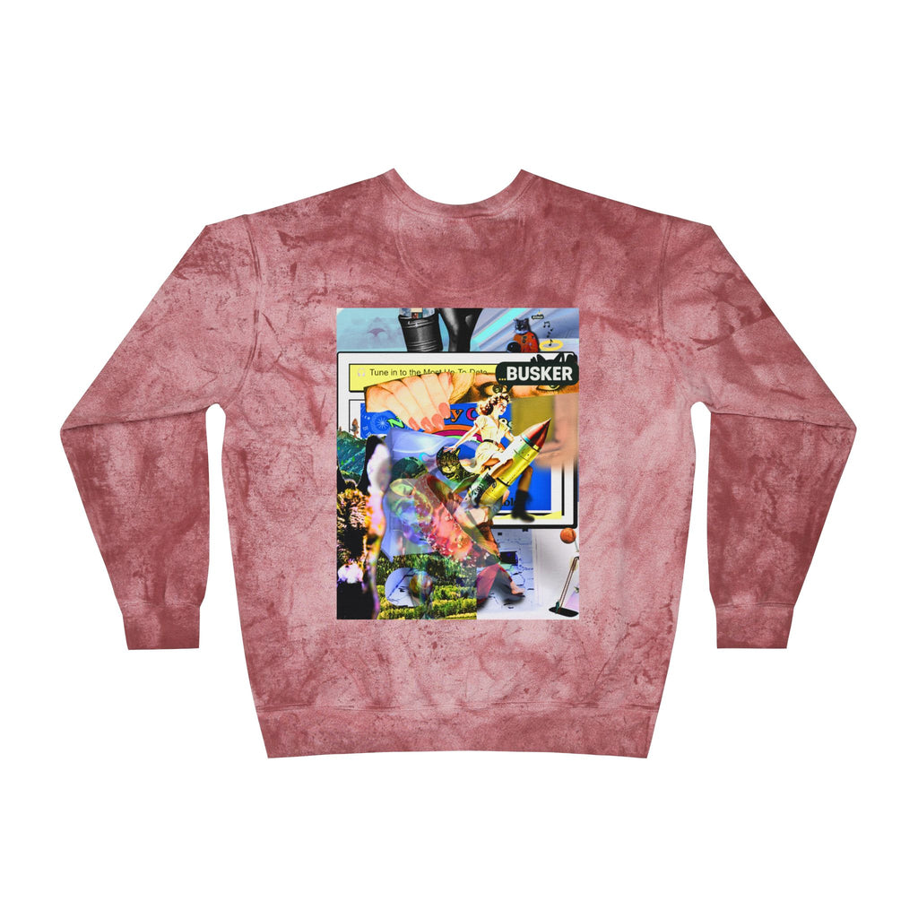 Color Blast Crewneck Sweatshirt for Creative Souls
