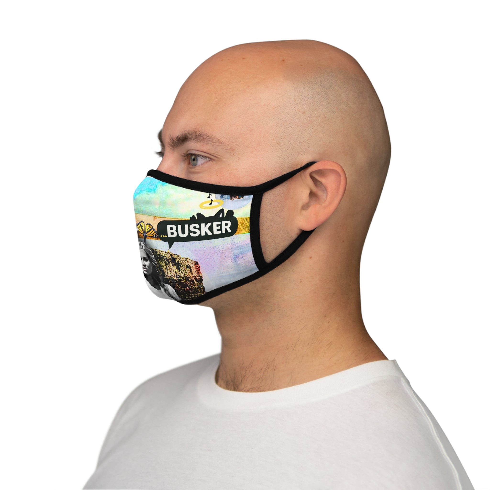 Stylish Busker Face Mask