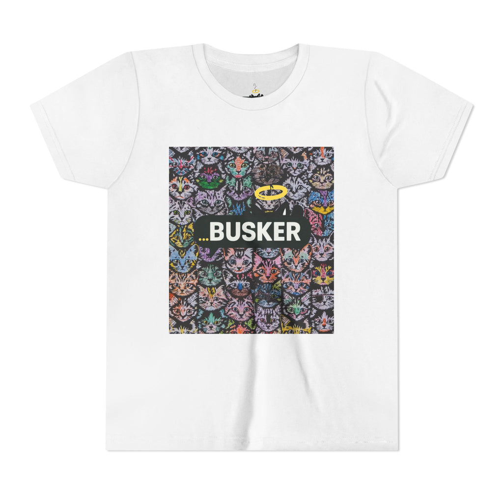 Colorful Youth Short Sleeve Tee, Fun Summer Shirt, Trendy Kids Clothing, Gift for Young Musicians, Cool Casual Wear, Birthday Present