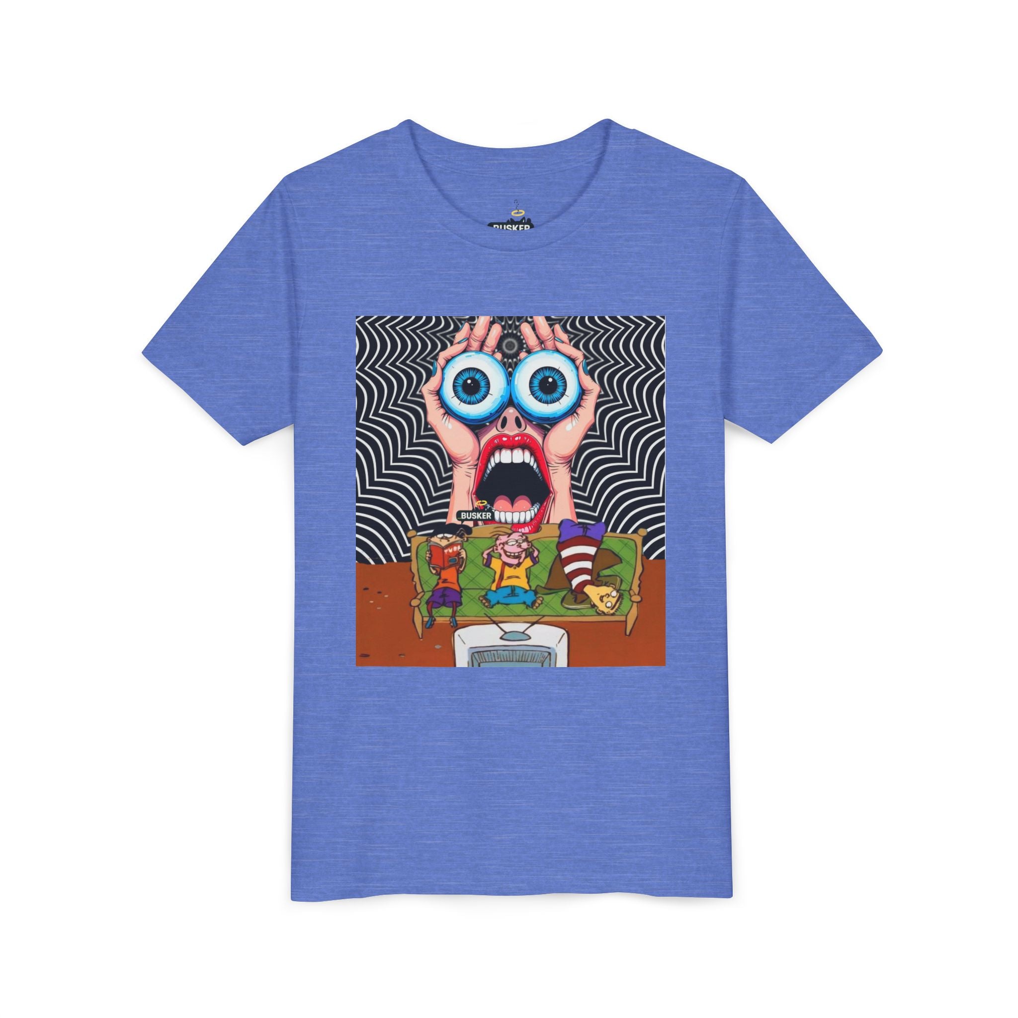 Youth Graphic Tee, Fun and Quirky Design for Creative Kids, Perfect for Birthdays, Everyday Wear, or Art Lovers