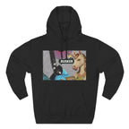 Whimsical Art Hoodie, Funny Graphic Sweatshirt, Unique Animal Designs, Cozy Gift for Kids & Teens, Perfect for Festivals & Casual Wear