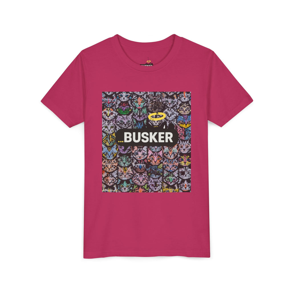 Colorful Youth Short Sleeve Tee, Fun Summer Shirt, Trendy Kids Clothing, Gift for Young Musicians, Cool Casual Wear, Birthday Present