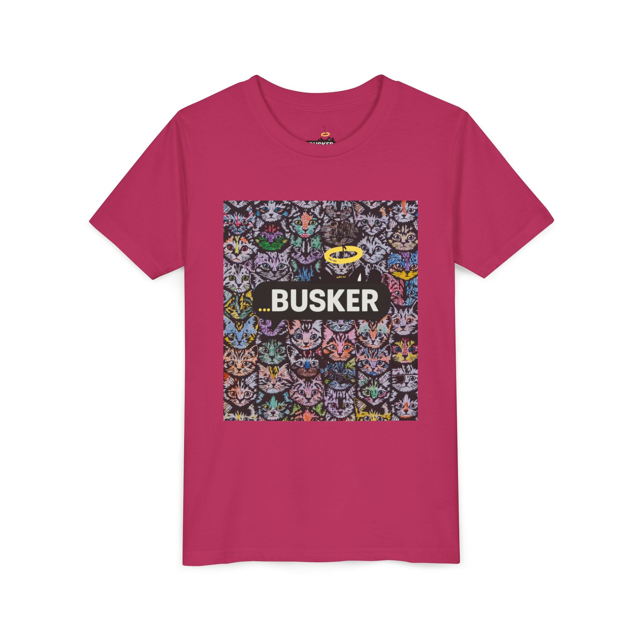 Colorful Youth Short Sleeve Tee, Fun Summer Shirt, Trendy Kids Clothing, Gift for Young Musicians, Cool Casual Wear, Birthday Present