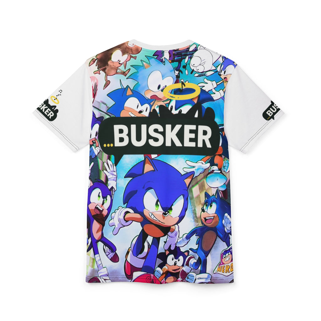 Sonic the Hedgehog Unisex Tee, Retro Video Game Shirt, Gamer Gift, Fun Casual Wear, Cartoon Fan Apparel