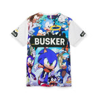 Sonic the Hedgehog Unisex Tee, Retro Video Game Shirt, Gamer Gift, Fun Casual Wear, Cartoon Fan Apparel