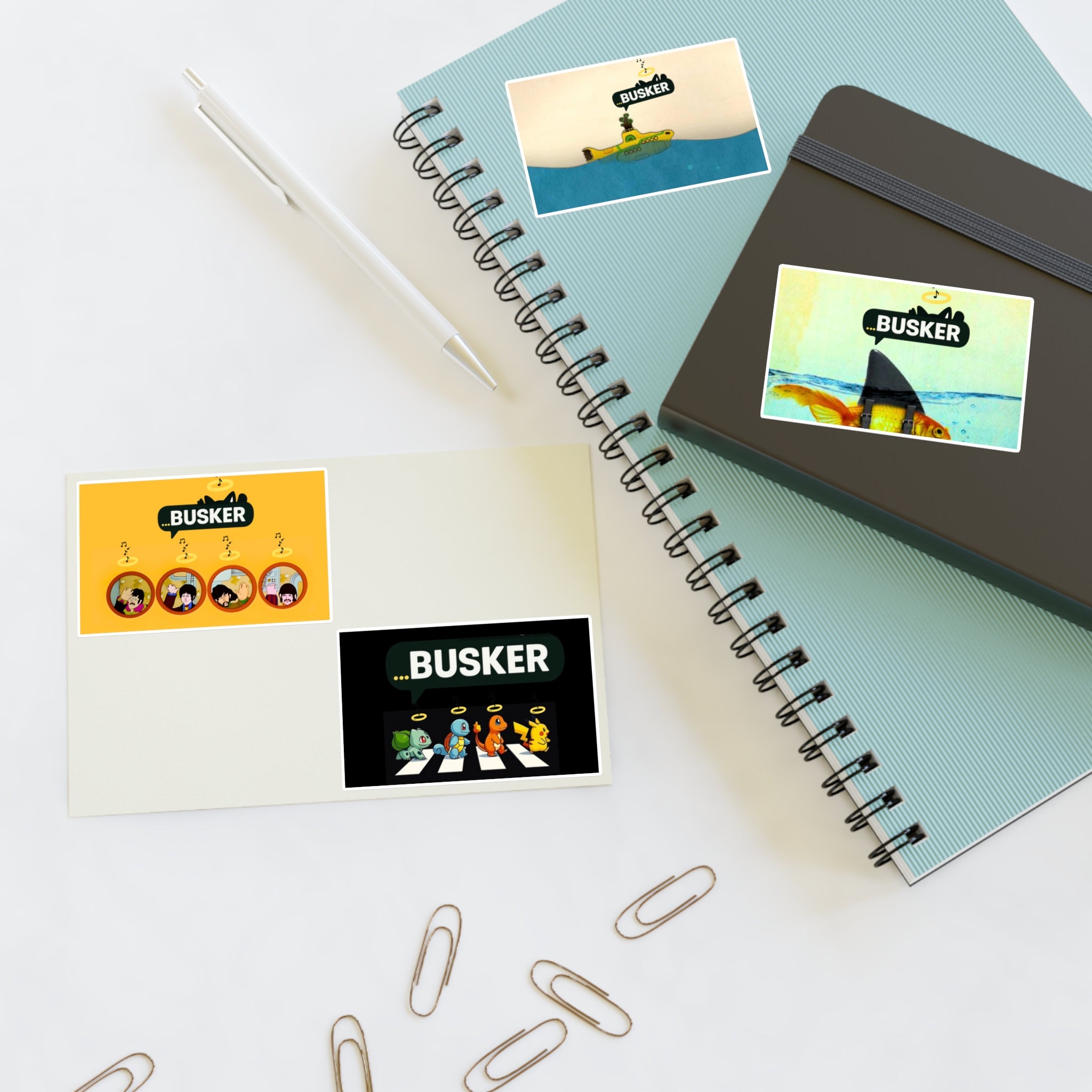 Whimsical Sticker Sheets for Music Lovers, Fun Decorative Stickers, Creative Journaling, Gift for Kids, Great for Scrapbooking