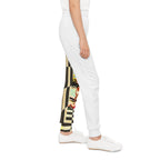 Colorful Youth Joggers with Retro Busker Design