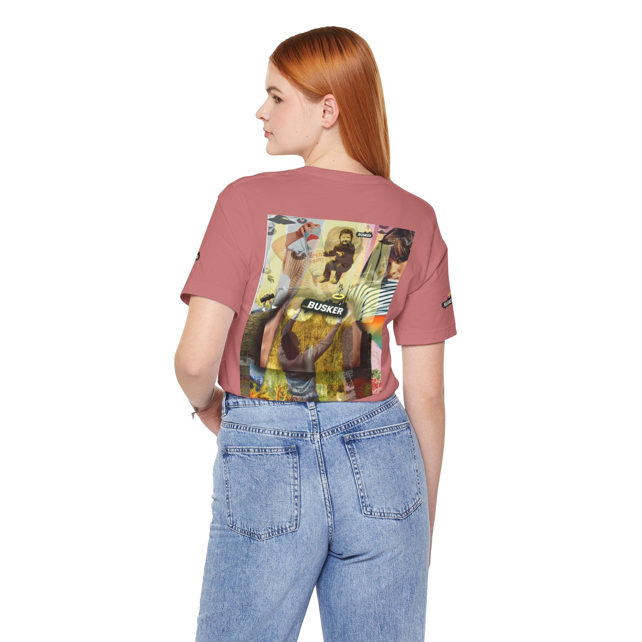 Busker Graphic Tee – Unisex Jersey Short Sleeve T-Shirt for Creative Souls