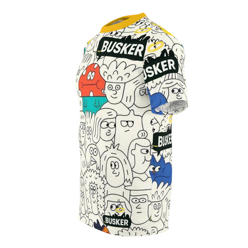 Whimsical Graphic Tee for Fun Lovers, Unique Casual Wear for Festivals, Travel Essentials, Gift Idea for Friends, Summer Vibes