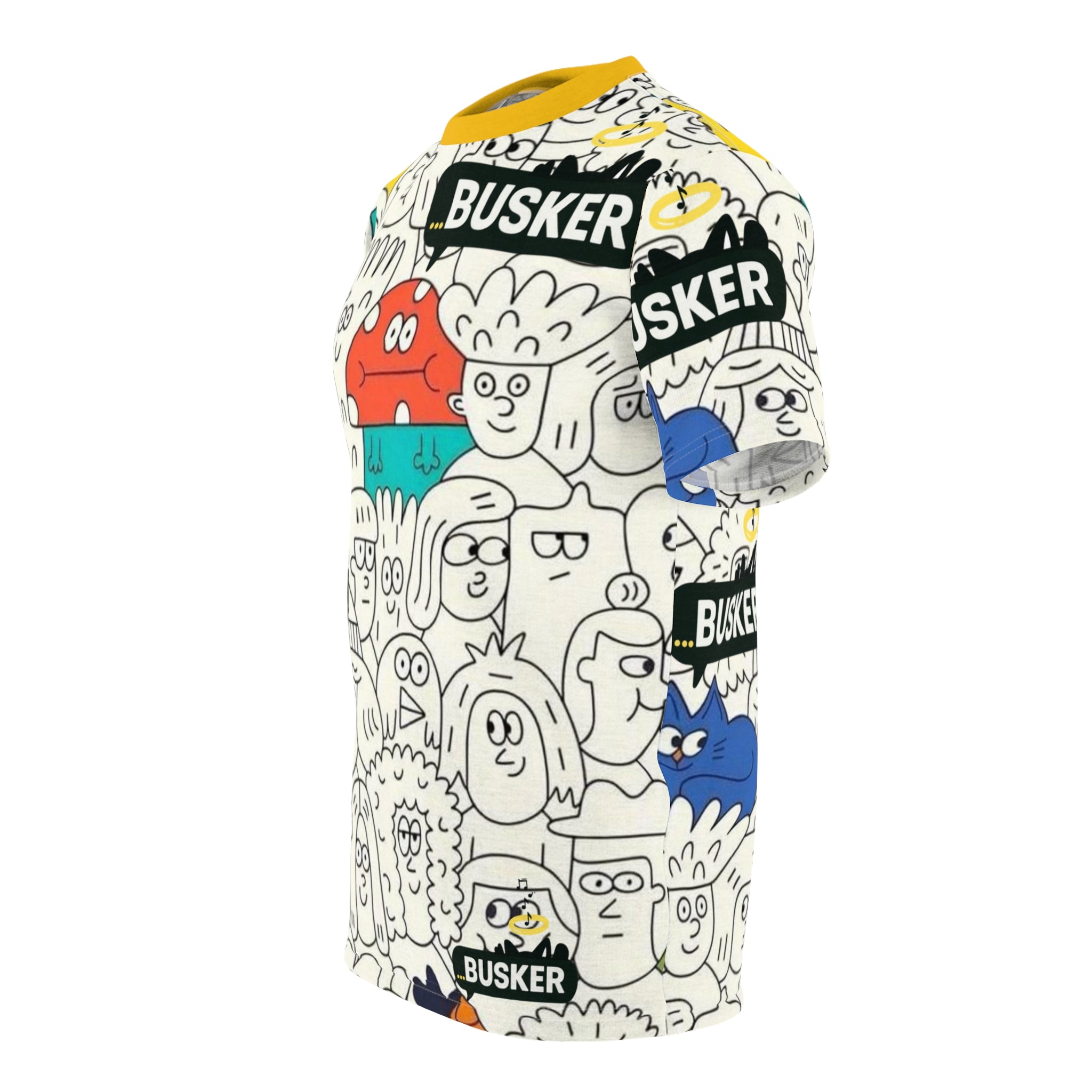 Whimsical Graphic Tee for Fun Lovers, Unique Casual Wear for Festivals, Travel Essentials, Gift Idea for Friends, Summer Vibes