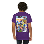 Cool Graphic Unisex Heavy Cotton Tee - 'Busker' Design