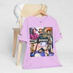 Busker Vibe Unisex Tee - Music & Art Collage Design