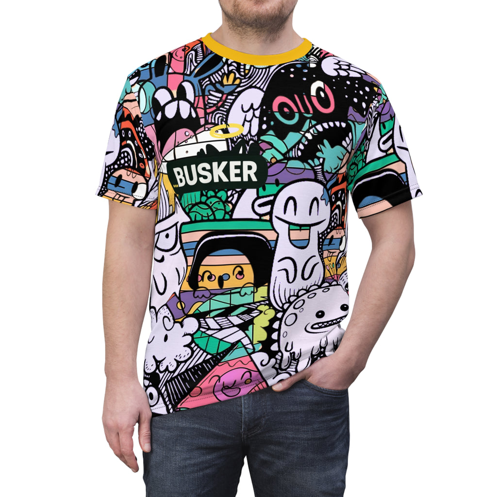 Whimsical Graphic Tee - Fun Unisex Cut & Sew T-Shirt with Colorful Design | Festival Wear, Casual Shirt, Gift Idea, Streetwear, Unique [...]