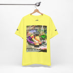 Vibrant Busker Art Tee for Creative Souls