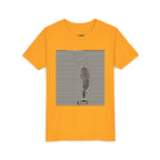 Youth Graphic Tee, Unisex T-Shirt for Kids, Cool Streetwear, Music Lover Apparel, Gift for Young Creatives, Trendy Summer Wear