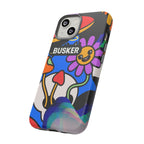 Colorful Phone Case, Cute Phone Accessories, Gift for Music Lovers, Fun Tech Gear, Unique Floral Design Case