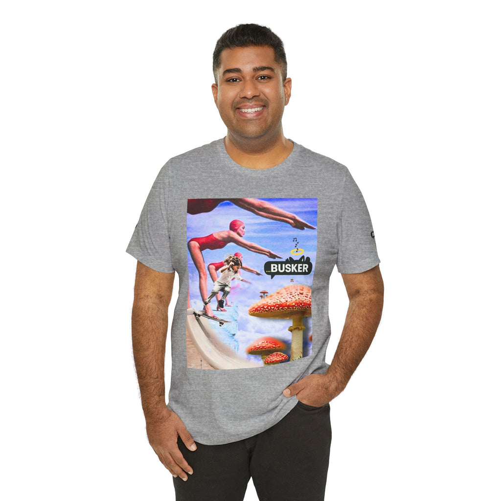 Busker Fun Graphic Tee - Unisex Jersey Short Sleeve