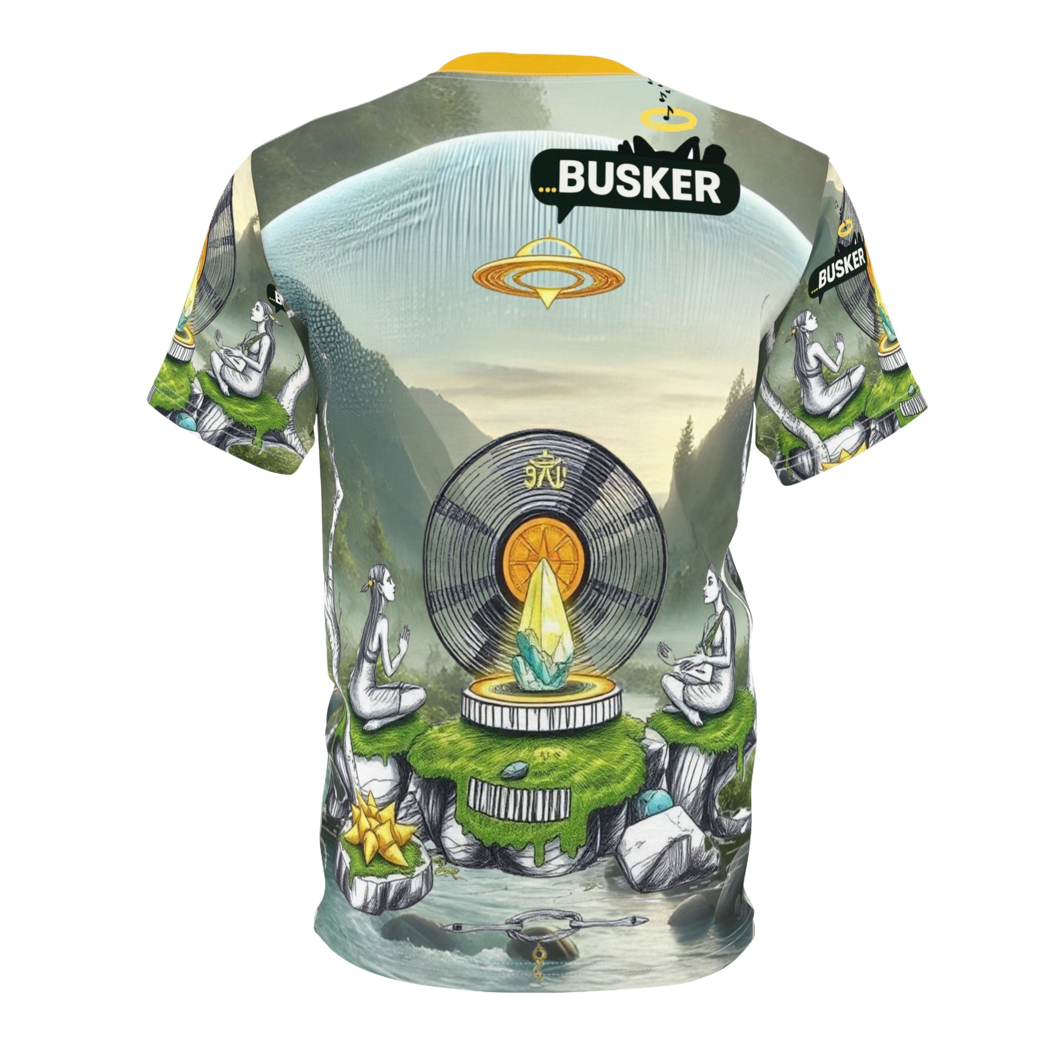 Vibrant Unisex Graphic Tee for Music Lovers, Artistic T-Shirt, Festival Wear, Unique Gift for Friends, Casual Summer Style