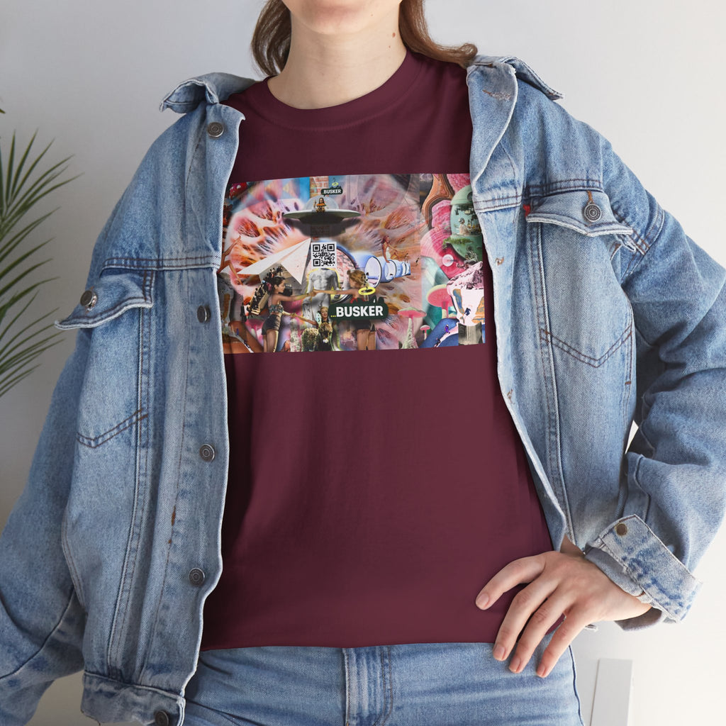 Vibrant Artistry Unisex Heavy Cotton Tee - Perfect for Creative Souls