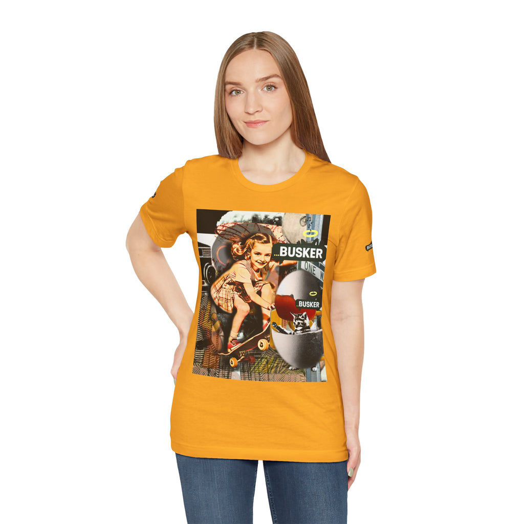 Vintage Skateboarding Graphic Tee - Streetwear for Creative Souls