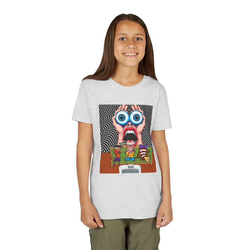 Graphic Youth Tee - Colorful Fun Shirt for Kids, Party T-Shirt, Gift for Youngsters, Trendy Youth Apparel, Art-Inspired Clothing