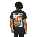 Cool Graphic Unisex Heavy Cotton Tee - 'Busker' Design