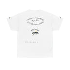 Trippy Farmer ...Busker Collage Graphic Tee — 'I Have 99 Problems...BUT LSD (LITTLE SMALL DICK) AIN'T ONE | ...BUSKER| ' Retro Street Music T‑Shirt