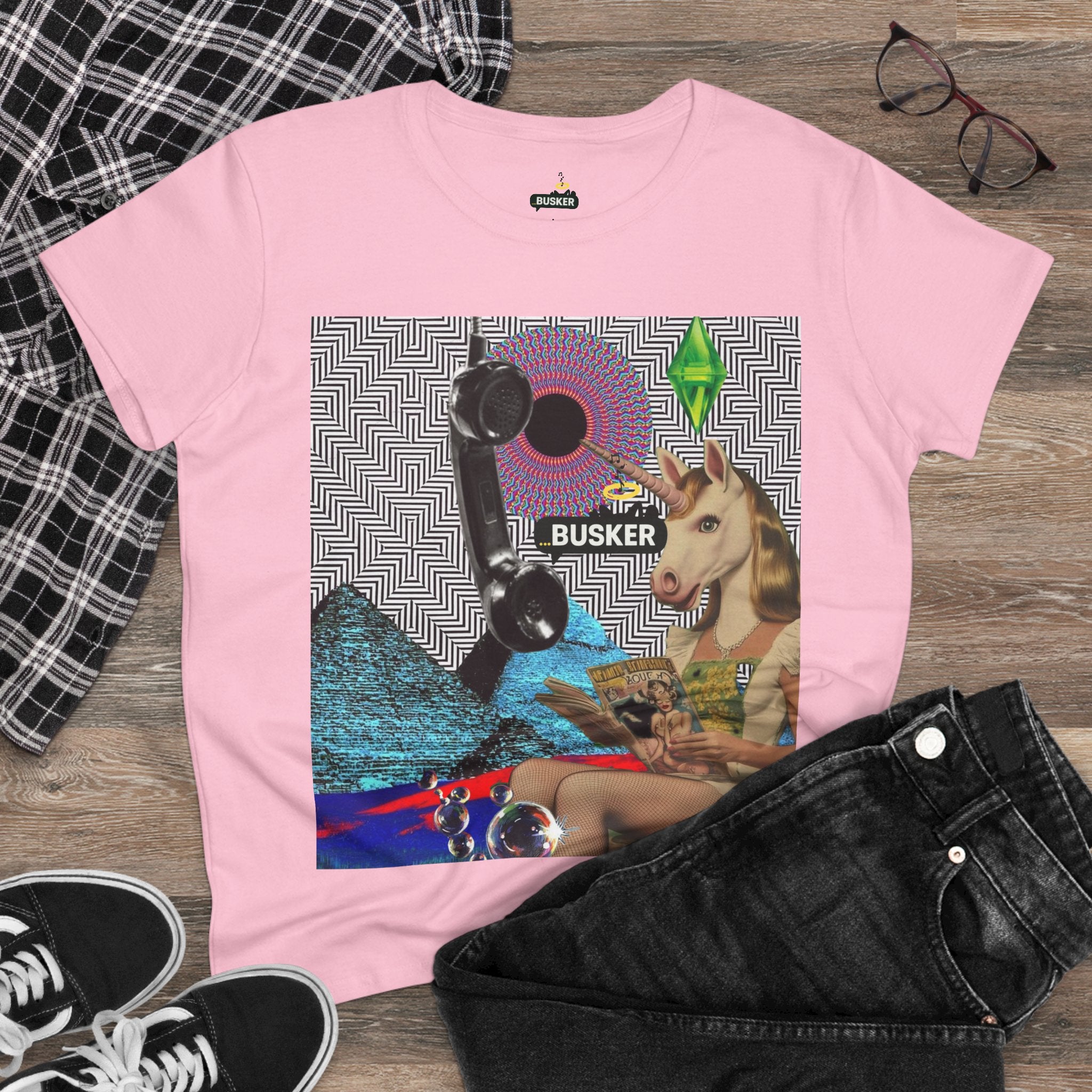 Whimsical Graphic Tee for Creative Souls, Casual Fashion, Unique Gift, Festival Wear, Everyday Comfort